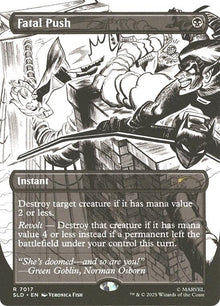 Image for Fatal Push (7017) (7017) (SLD) - Magic: The Gathering