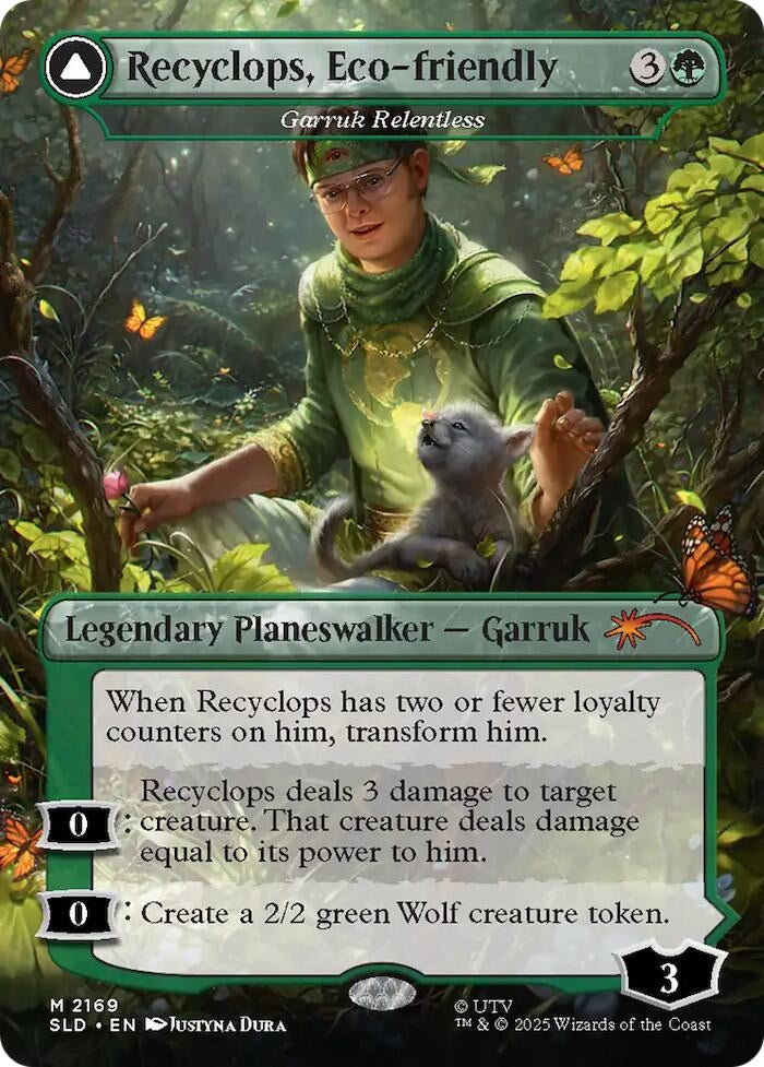 Image for Recyclops, Eco-friendly - Garruk Relentless (2169) (SLD) - Magic: The Gathering