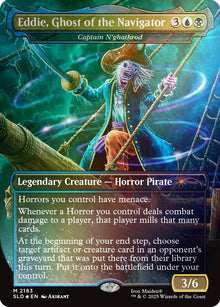 Eddie, Ghost of the Navigator - Captain N'ghathrod (Rainbow Foil) (2183) (SLD)