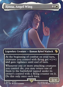Image for Rinoa, Angel Wing (Borderless) (450) (FIC) - Magic: The Gathering