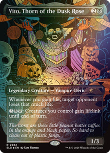 Image for Vito, Thorn of the Dusk Rose (Rainbow Foil) (2282) (SLD) - Magic: The Gathering