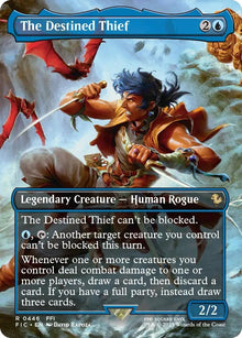 Image for The Destined Thief (Borderless) (446) (FIC) - Magic: The Gathering