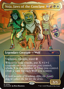 Image for Voja, Jaws of the Conclave (Rainbow Foil) (2284) (SLD) - Magic: The Gathering