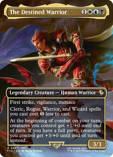 The Destined Warrior (Borderless) (443) (FIC)