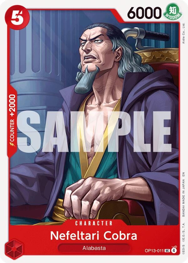Image for Nefeltari Cobra (OP13-011) (OP13) - One Piece Card Game