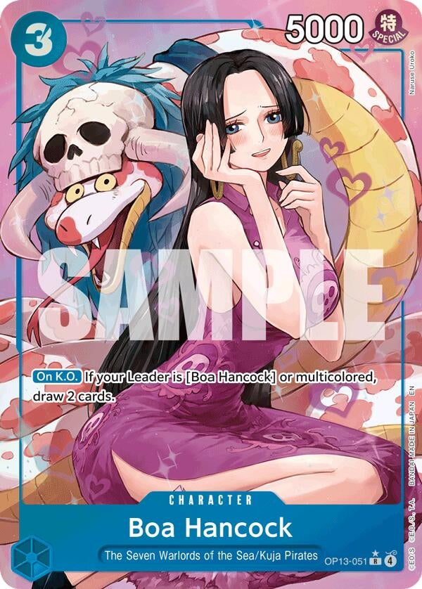 Image for Boa Hancock (Alternate Art) (OP13-051) (OP13) - One Piece Card Game