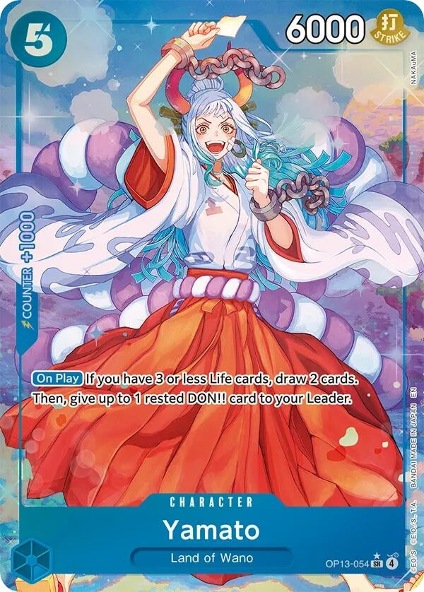 Image for Yamato (Alternate Art) (OP13-054) (OP13) - One Piece Card Game