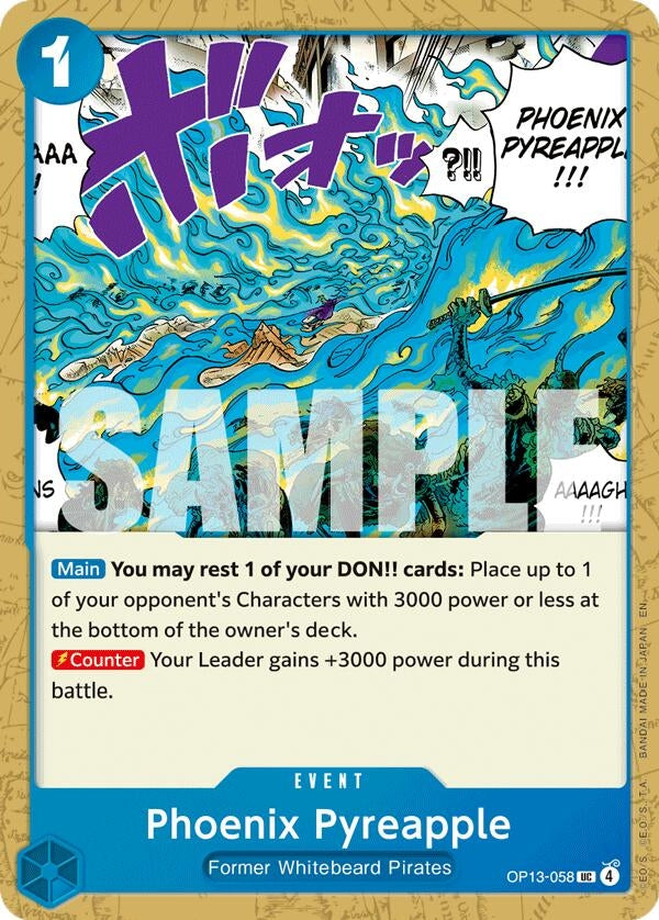Image for Phoenix Pyreapple (OP13-058) (OP13) - One Piece Card Game