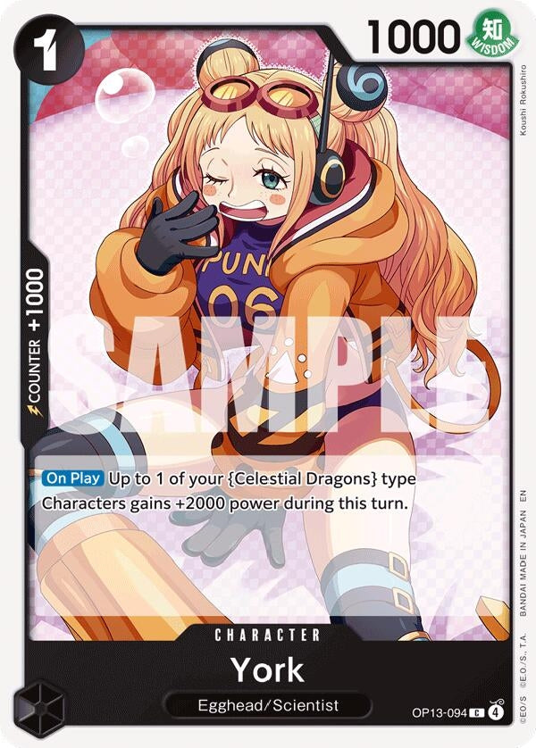 Image for York (OP13-094) (OP13) - One Piece Card Game