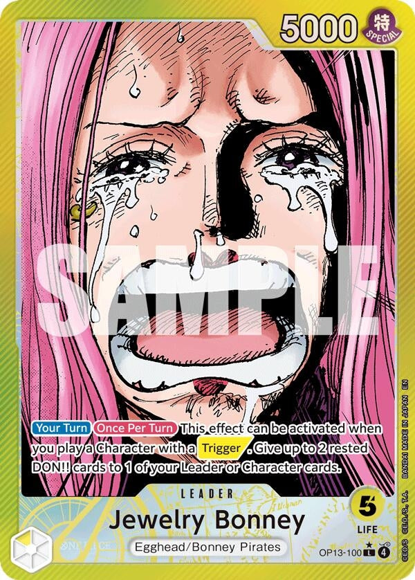 Image for Jewelry Bonney (100) (Alternate Art) (OP13-100) (OP13) - One Piece Card Game