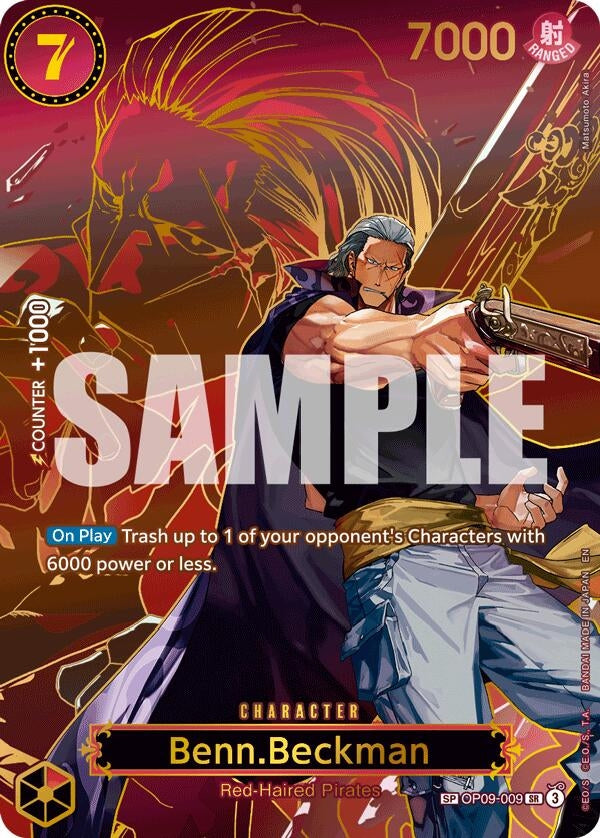 Image for Benn.Beckman (SP) (OP09-009) (OP13) - One Piece Card Game