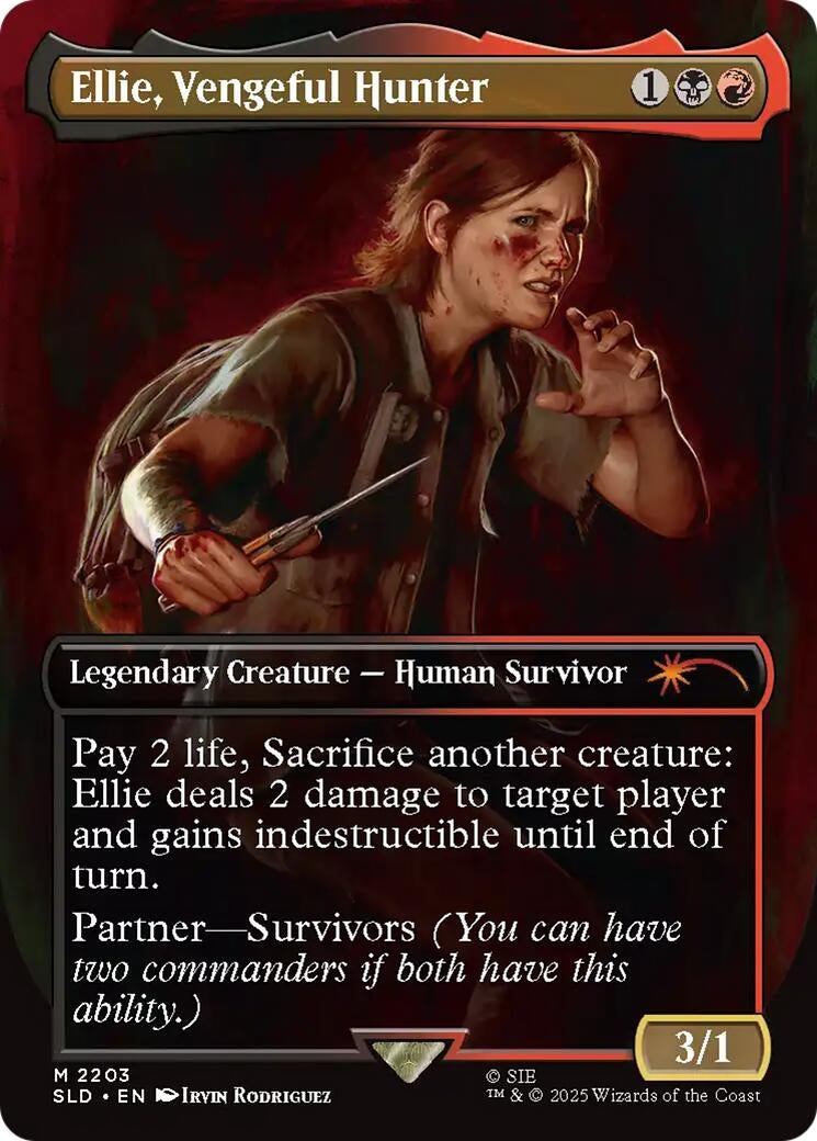 Image for Ellie, Vengeful Hunter (2203) (SLD) - Magic: The Gathering