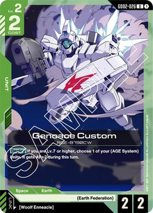 Image for Genoace Custom (GD02-026) (GD02) - Gundam Card Game