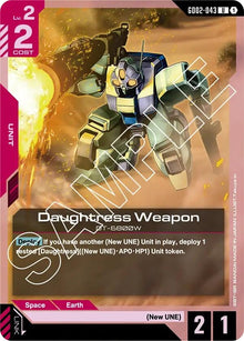 Image for Daughtress Weapon (GD02-043) (GD02) - Gundam Card Game