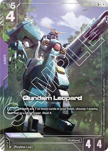 Image for Gundam Leopard (U+) (GD02-060) (GD02) - Gundam Card Game
