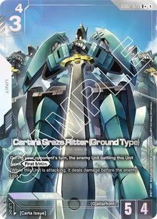 Image for Carta's Graze Ritter (Ground Type) (R+) (GD02-073) (GD02) - Gundam Card Game