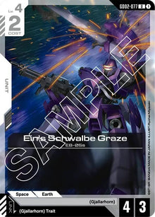 Image for Ein's Schwalbe Graze (GD02-077) (GD02) - Gundam Card Game