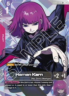 Image for Haman Karn (R+) (GD02-091) (GD02) - Gundam Card Game