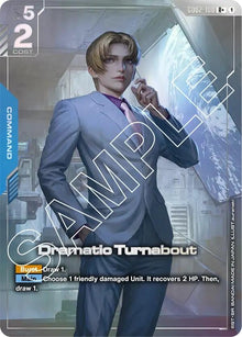 Image for Dramatic Turnabout (R+) (GD02-100) (GD02) - Gundam Card Game
