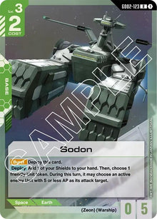 Image for Sodon (GD02-123) (GD02) - Gundam Card Game