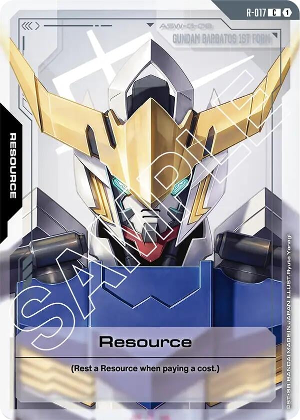 Image for Resource (R-017) (R-017) (GD02) - Gundam Card Game