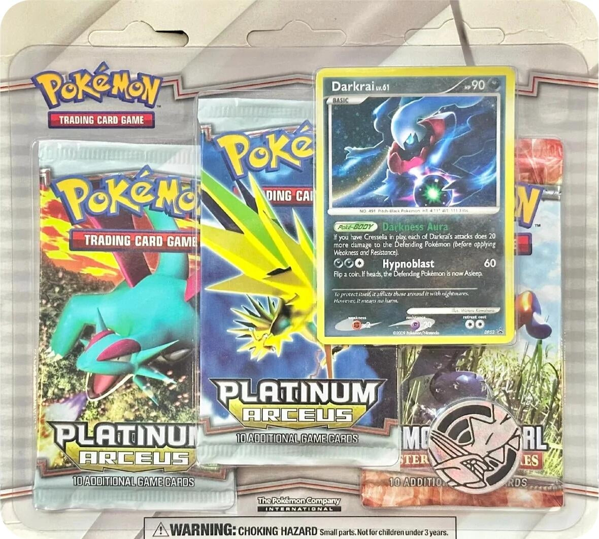 Image for Arceus 3 Pack Blister [Darkrai] - Pokemon