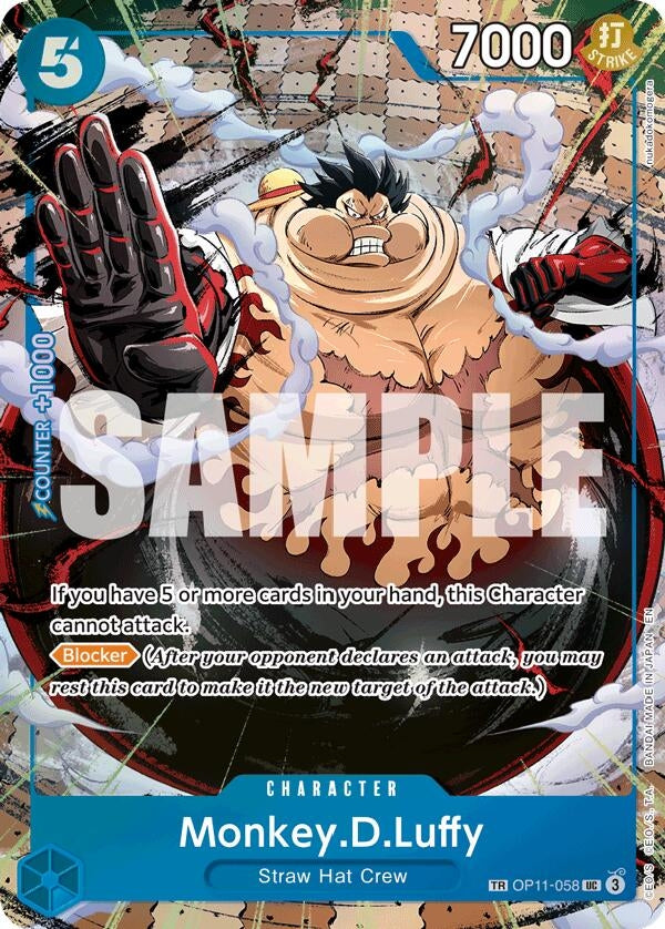 Image for Monkey.D.Luffy - OP11-058 (TR) (OP11-058) (OP13) - One Piece Card Game