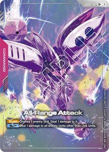 Image for All-Range Attack (R+) (GD02-107) (GD02) - Gundam Card Game