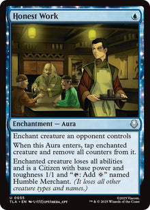 Image for Honest Work (55) (TLA) - Magic: The Gathering