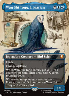 Image for Wan Shi Tong, Librarian (Borderless) (320) (TLA) - Magic: The Gathering