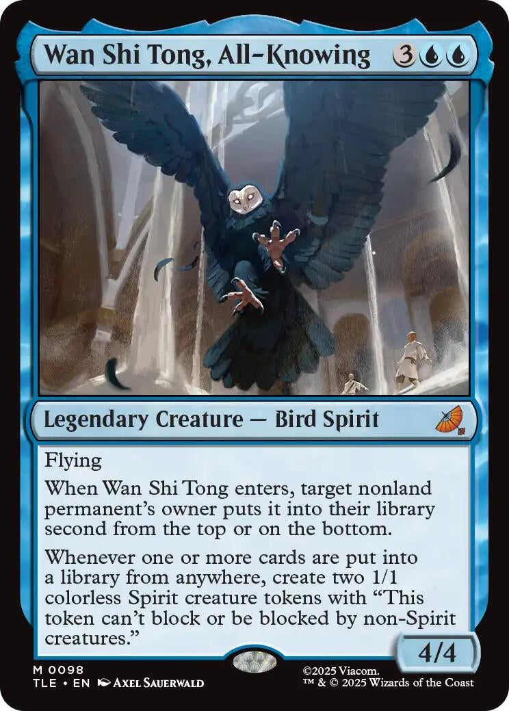 Image for Wan Shi Tong, All-Knowing (98) (TLE) - Magic: The Gathering