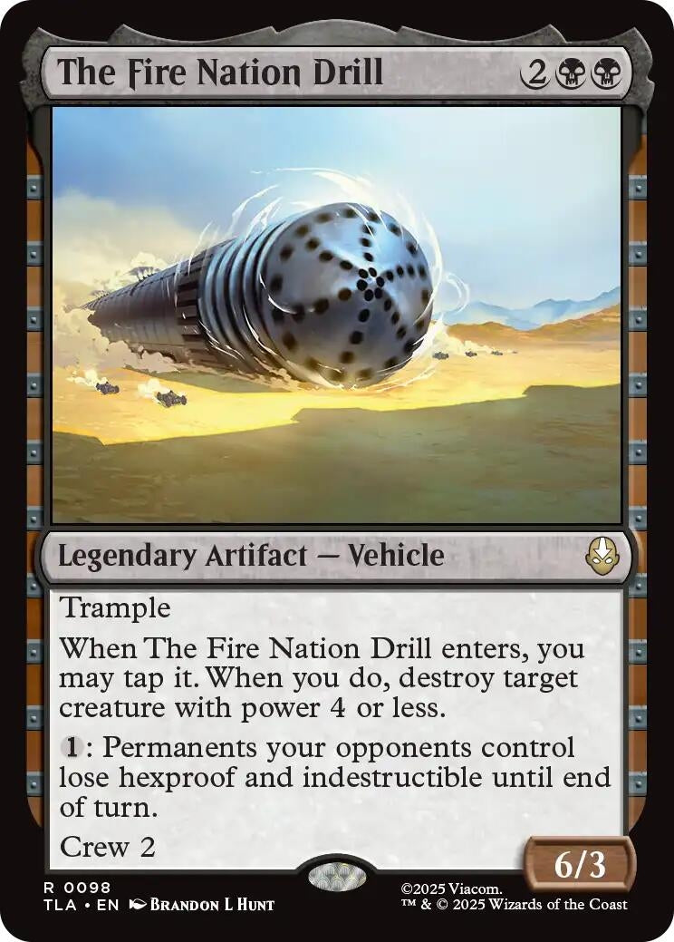 Image for The Fire Nation Drill (98) (TLA) - Magic: The Gathering