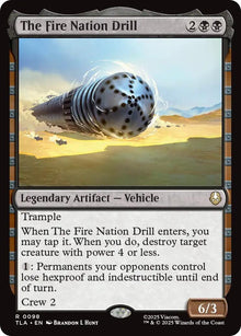 Image for The Fire Nation Drill (98) (TLA) - Magic: The Gathering