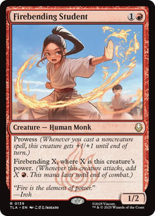 Image for Firebending Student (139) (TLA) - Magic: The Gathering