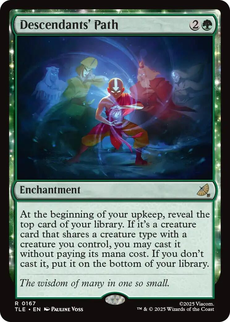 Image for Descendants' Path (167) (TLE) - Magic: The Gathering