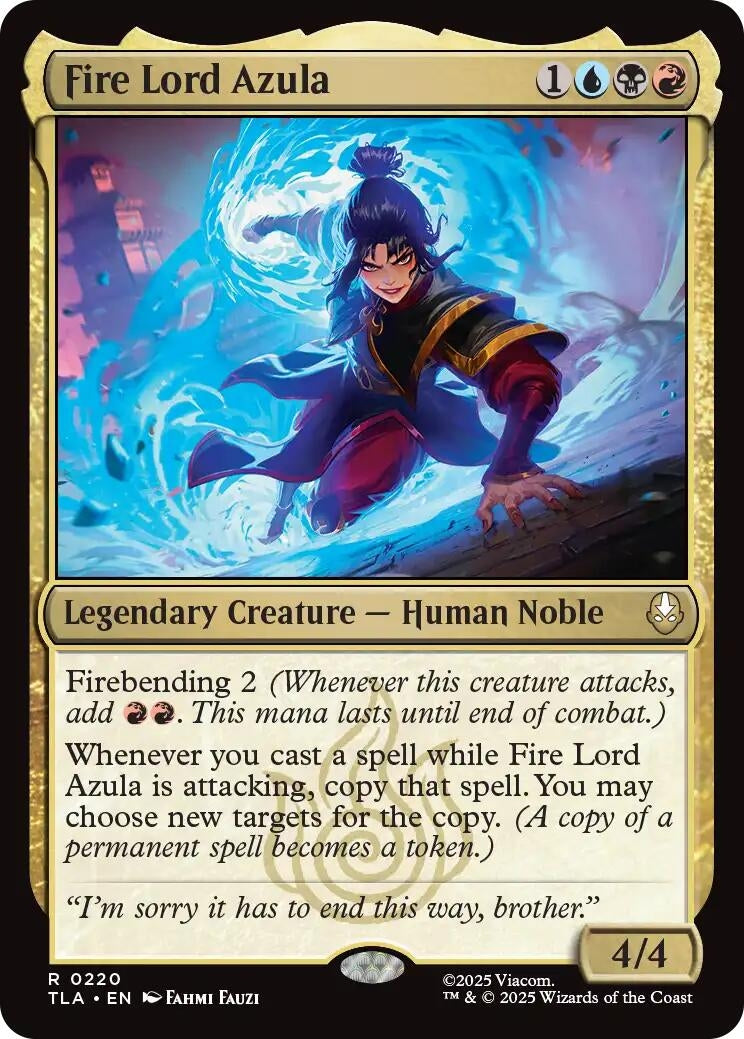 Image for Fire Lord Azula (220) (TLA) - Magic: The Gathering
