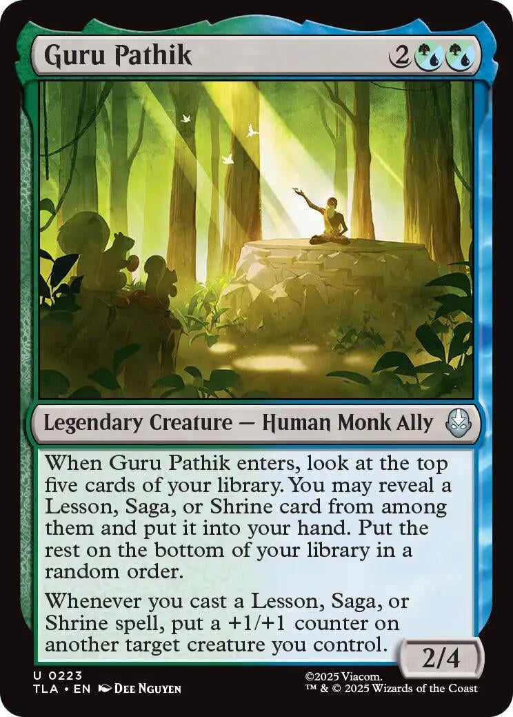 Image for Guru Pathik (223) (TLA) - Magic: The Gathering