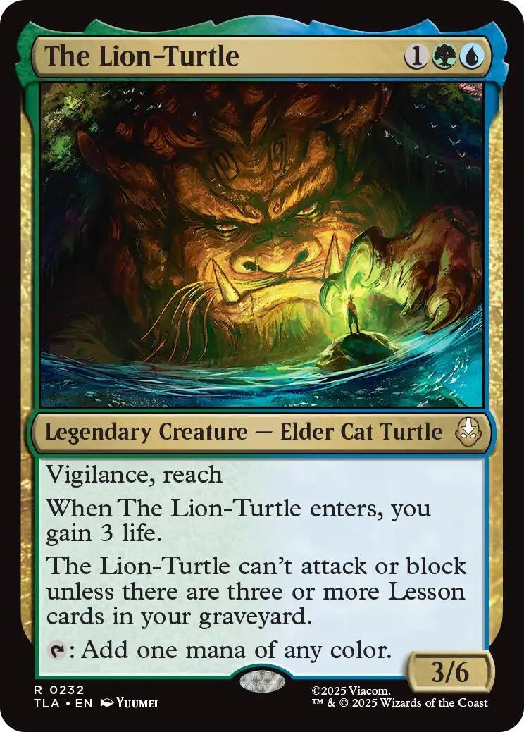 Image for The Lion-Turtle (232) (TLA) - Magic: The Gathering