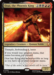 Image for Ozai, the Phoenix King (235) (TLA) - Magic: The Gathering
