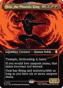 Image for Ozai, the Phoenix King (0335) (Borderless) (335) (TLA) - Magic: The Gathering