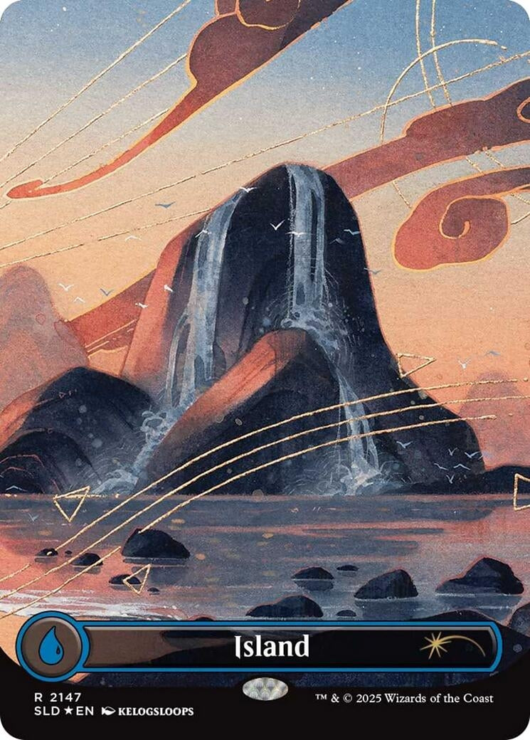 Image for Island (2147) (2147) (SLD) - Magic: The Gathering