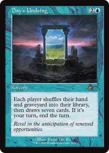 Image for Day's Undoing (Retro Frame) (2153) (SLD) - Magic: The Gathering