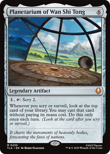 Image for Planetarium of Wan Shi Tong (259) (TLA) - Magic: The Gathering