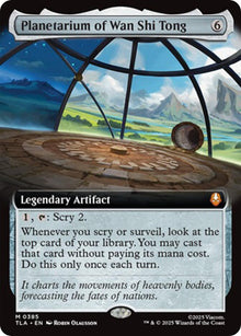 Image for Planetarium of Wan Shi Tong (Extended Art) (385) (TLA) - Magic: The Gathering
