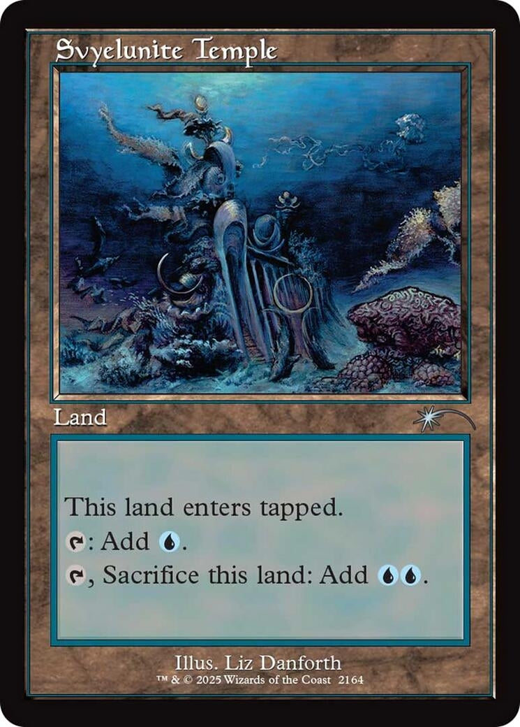 Image for Svyelunite Temple (Retro Frame) (2164) (SLD) - Magic: The Gathering