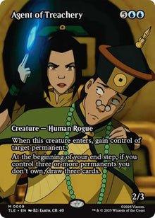 Agent of Treachery (Borderless) (9) (TLE)