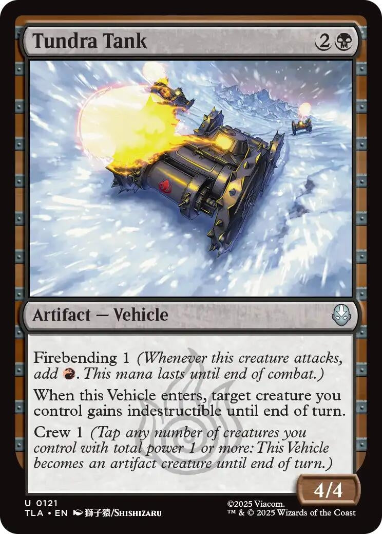 Image for Tundra Tank (121) (TLA) - Magic: The Gathering