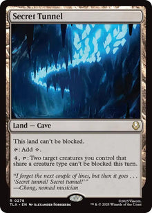 Image for Secret Tunnel (278) (TLA) - Magic: The Gathering