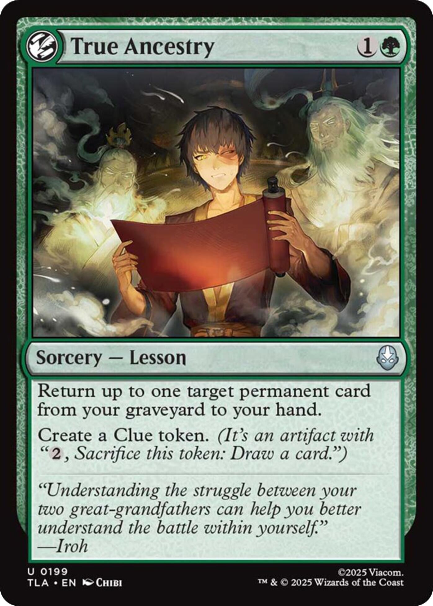 Image for True Ancestry (199) (TLA) - Magic: The Gathering
