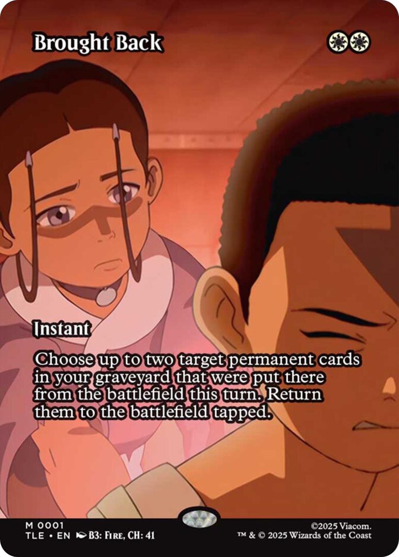 Image for Brought Back (Borderless) (1) (TLE) - Magic: The Gathering